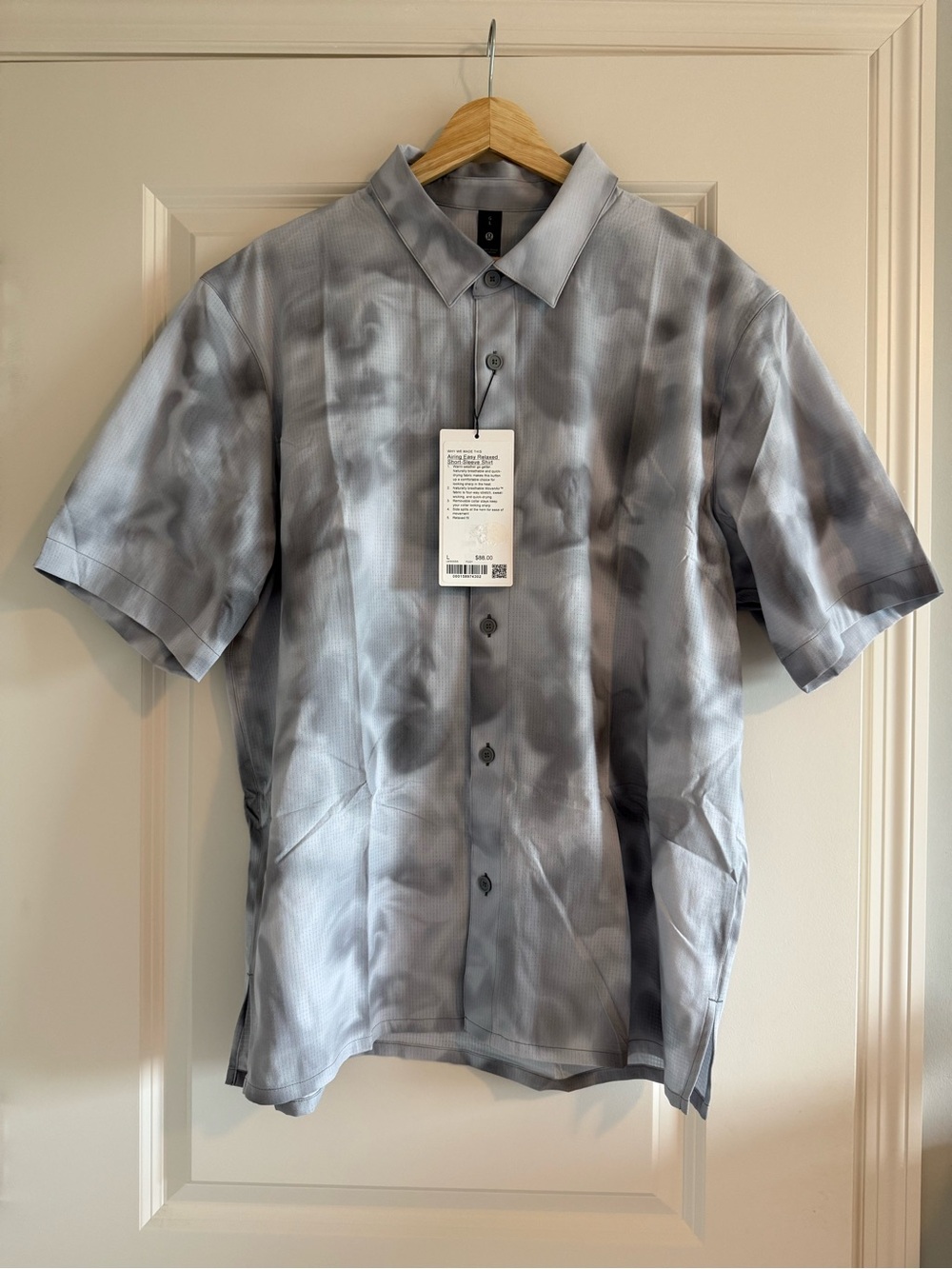 NWT Lululemon Airing Easy Short Sleeve Shirt Size L FGGY